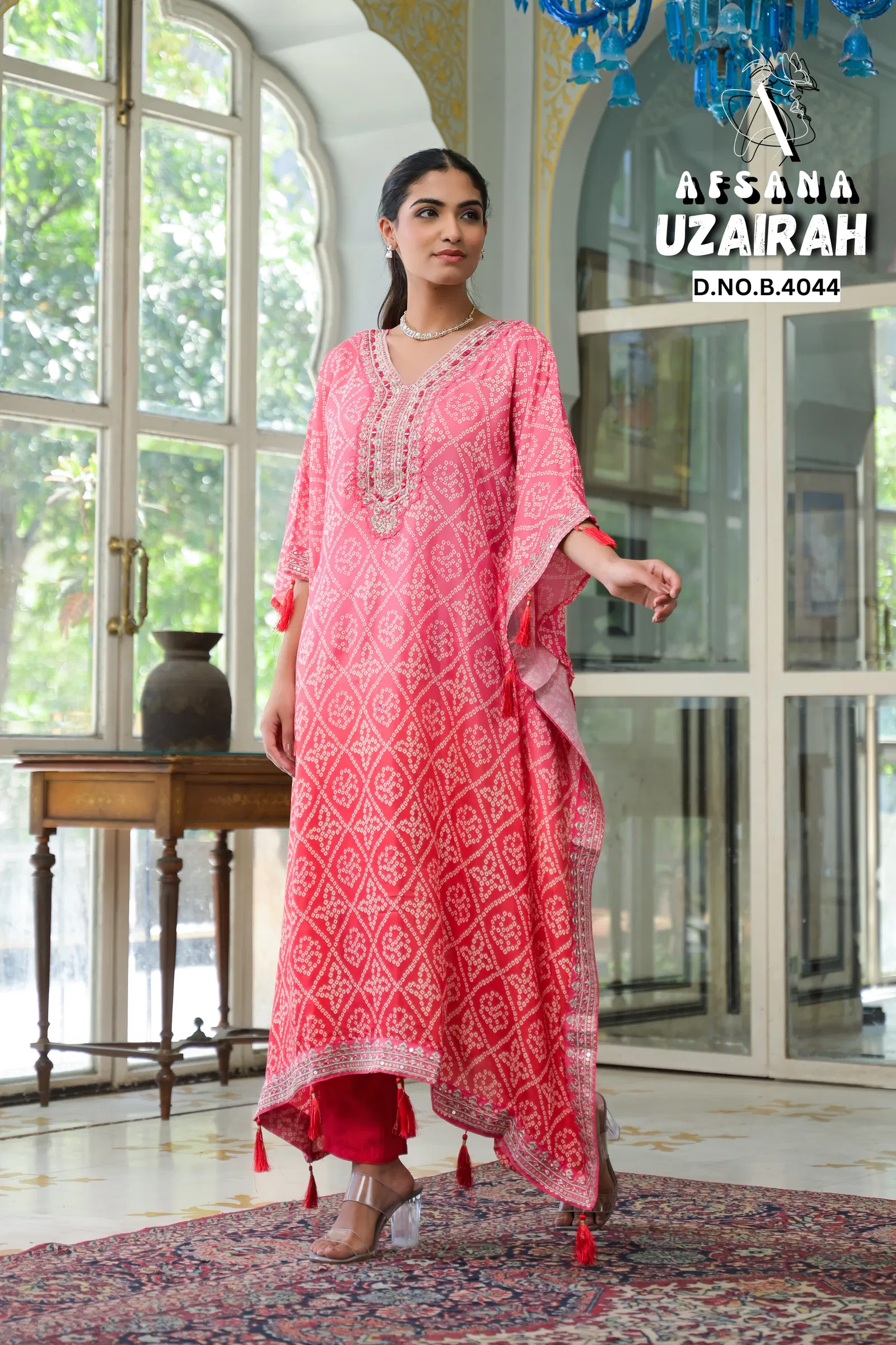 Uzairah By  Afsana Pure Viscous Kaftan Wholesale Suppliers In Mumbai